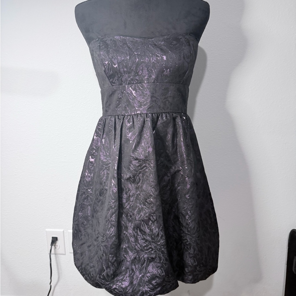 DELIAS Y2K STRAPLESS BUBBLE HEM DRESS